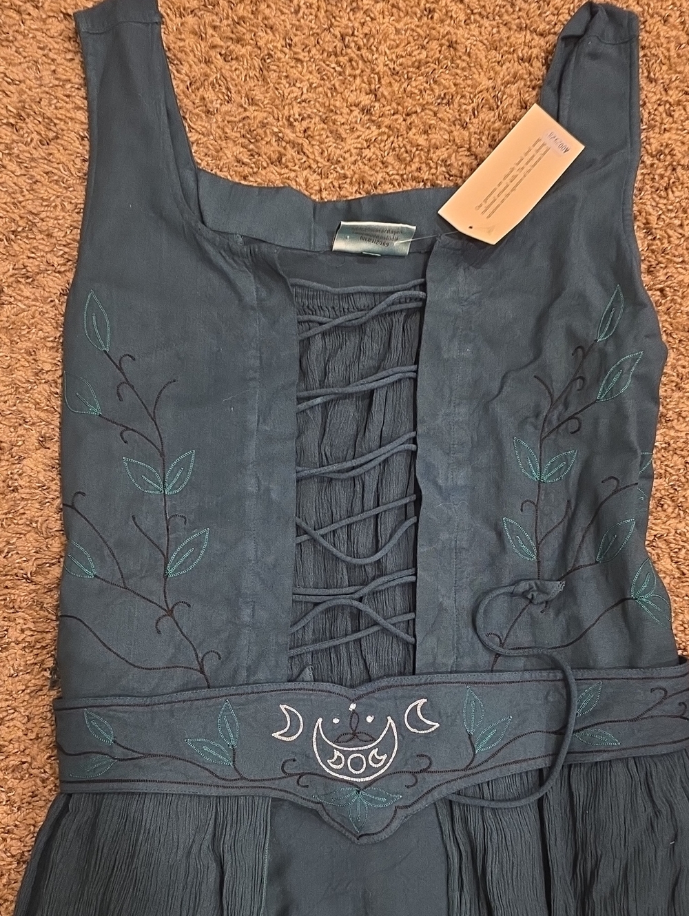 Holy Clothing NEW With Tags Teal Witch Dress